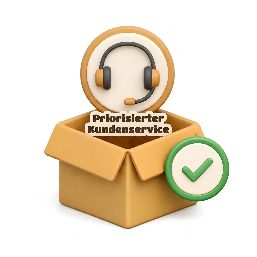 Priorisierter Kundenservice